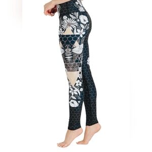 Floral Patterned Leggings with top